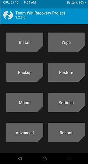 TWRP Recovery in Honor Play 4 Smartphone