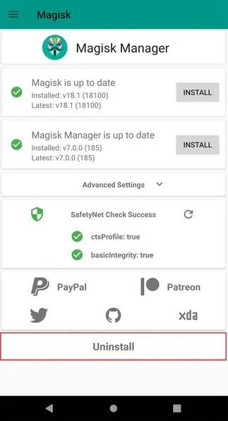 Unroot with Magisk on Samsung Galaxy M12