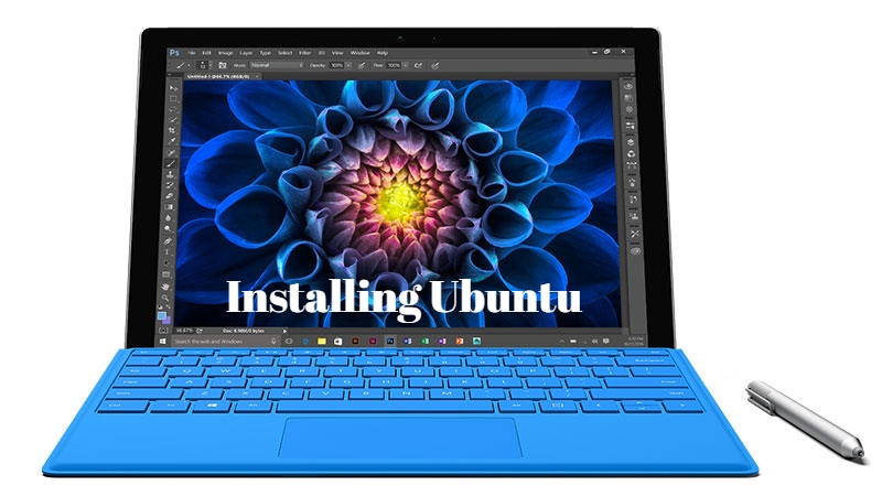 install ubuntu on Surface Pro 4