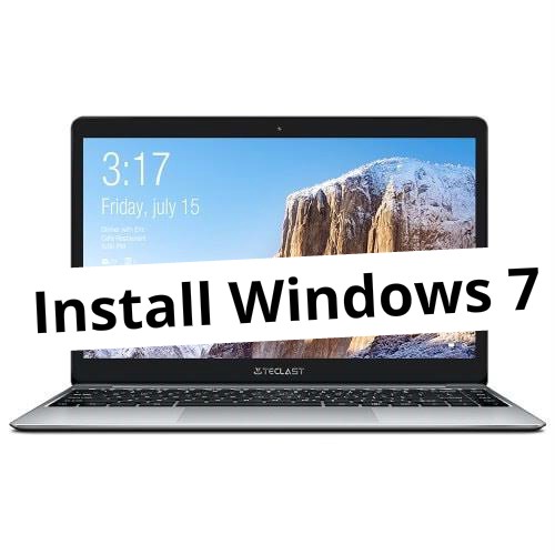 Windows 7 on Teclast F7 Plus
