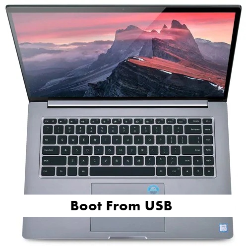 Xiaomi Mi Notebook Pro Boot from USB