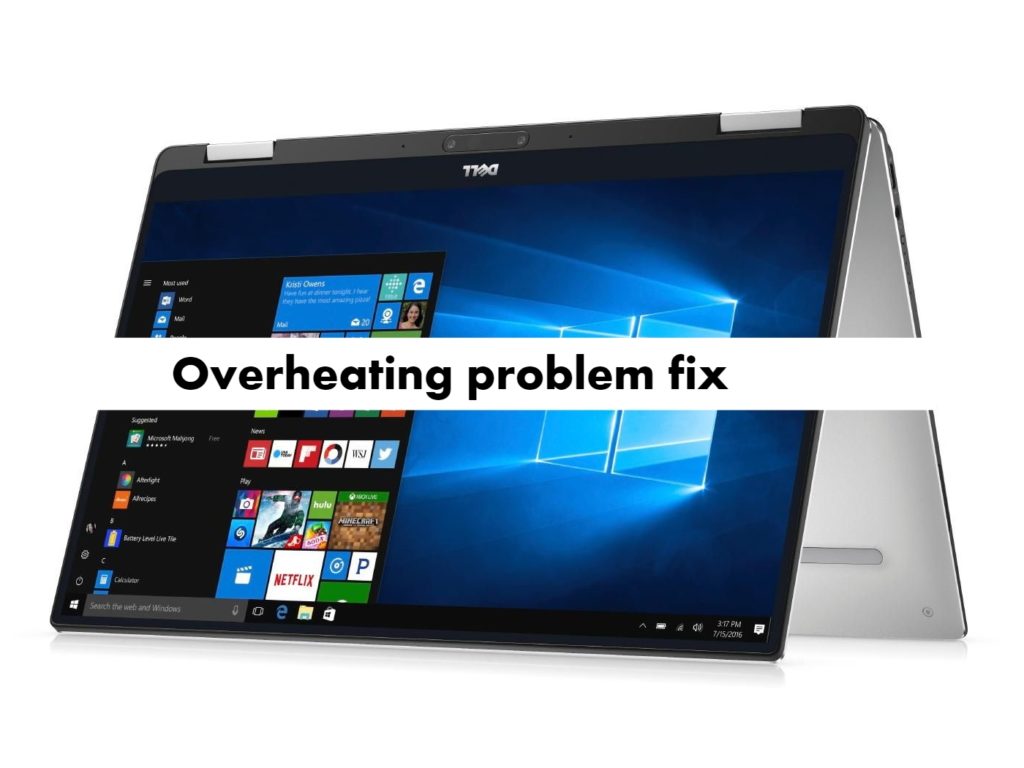 Dell XPS 13 9365 overheating problem fix