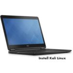How to install Kali Linux on Dell Latitude E7450 from USB