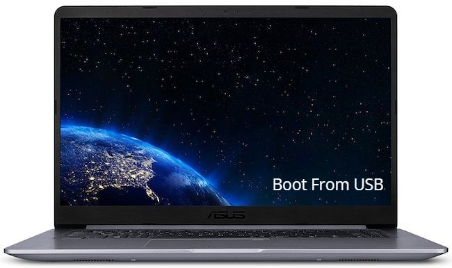 Asus VivoBook F510UA Boot From USB