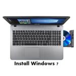 How to install Windows 7 on Asus X541NA from USB