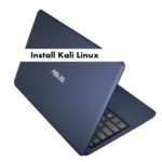 How to install Kali Linux on ASUS EeeBook X205TA from USB