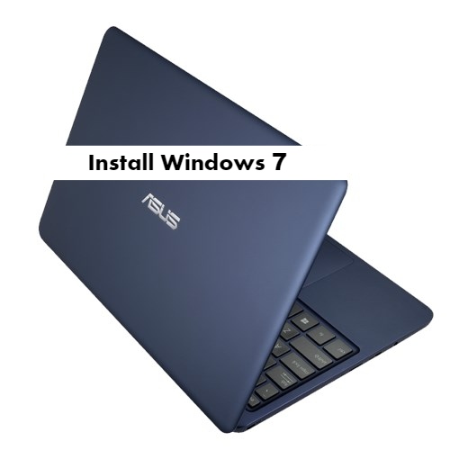 Install Windows 7 on ASUS EeeBook X205TA