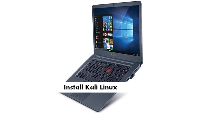 Install Kali Linux on iBall CompBook Netizen
