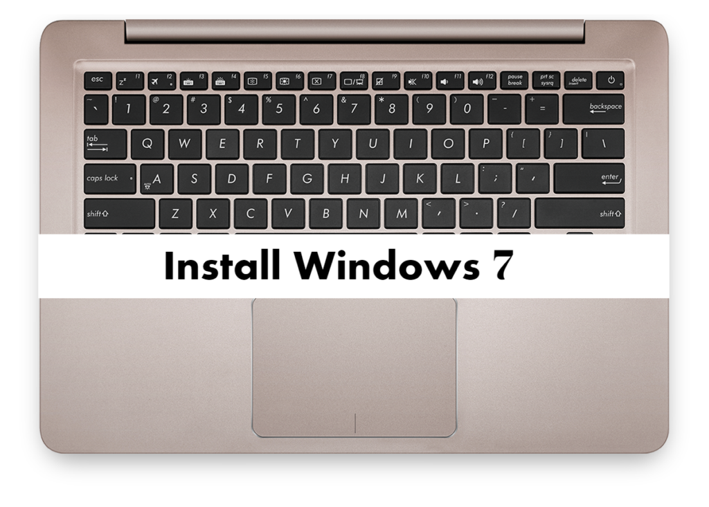 Install Windows 7 on Asus Zenbook UX330UA