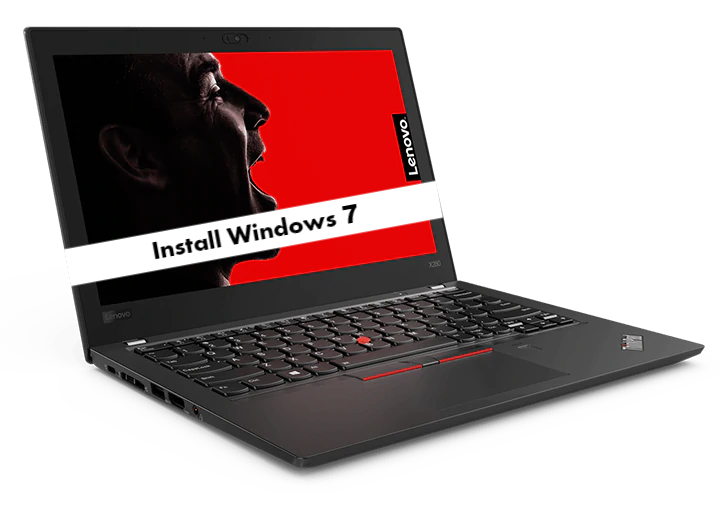 install windows 7 on Lenovo ThinkPad X280