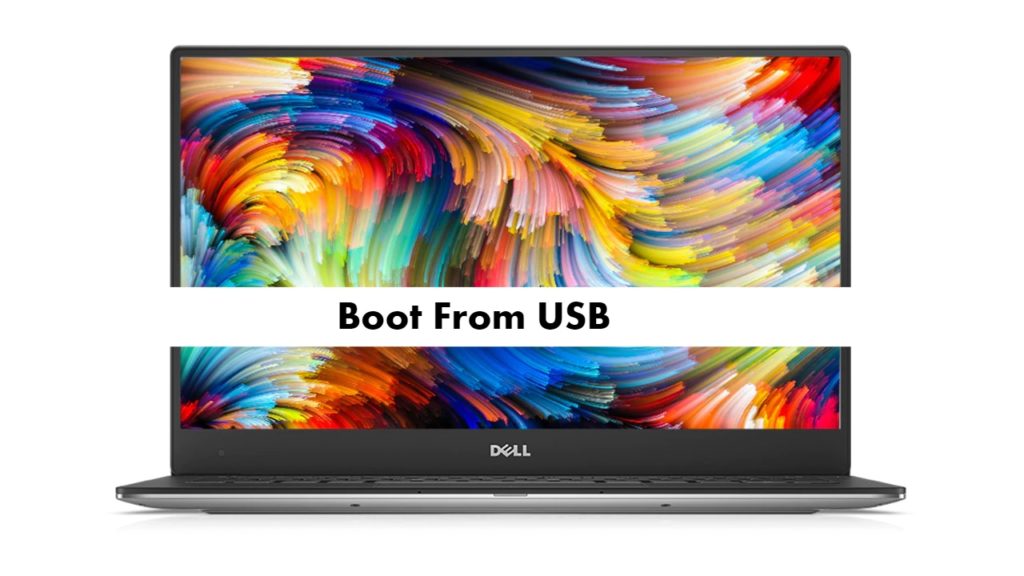 Dell XPS 13 9360 Boot From USB