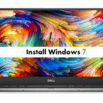How to install Windows 7 on Dell XPS 13 9360 from USB
