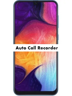 Samsung Galaxy A50 Call Recorder