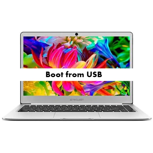 Teclast F7 Boot from USB