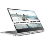 How to install Windows 7 on Lenovo Yoga 910 from USB