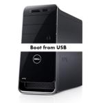 Dell XPS 8700 Boot from USB to install Windows or Linux