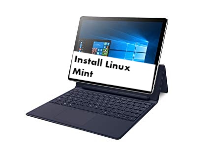 Huawei MateBook E Linux Mint