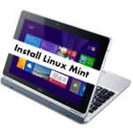 How to install Linux Mint on Acer Switch 10 from USB