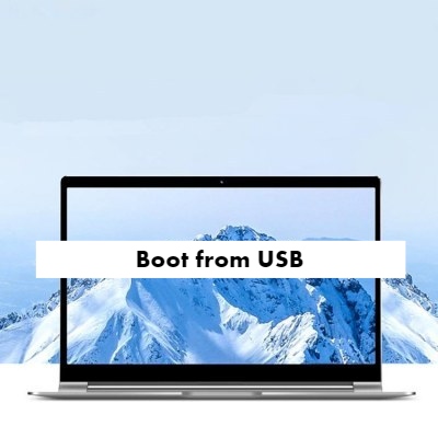 Teclast F15 Boot from USB