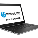HP ProBook 450 G5 Boot from USB to install Linux or Windows