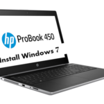 How to install Windows 7 on HP ProBook 450 G5 from USB