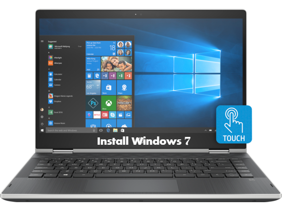 Install Windows 7 on HP Pavilion x360