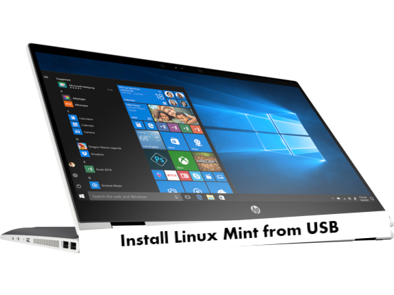 HP Pavilion x360 Linux Mint
