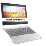 How to install Windows 7 in Lenovo Miix 320 from USB