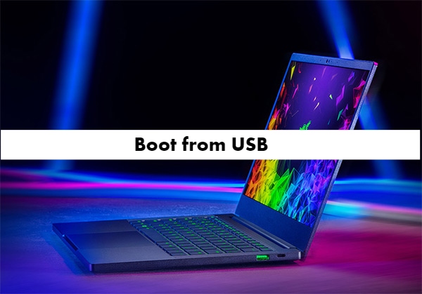Razer Blade Stealth 13 Boot from USB