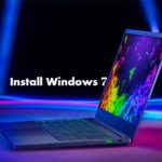 How to install Windows 7 on Razer Blade Stealth 13 from USB