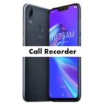 Asus Zenfone Max M2 Call Recorder for Automatic Recording