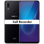 Vivo NEX Call Recorder to record calls automatically