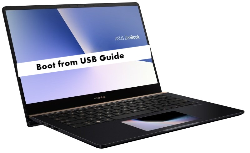 Asus ZenBook Pro 14 Boot from USB