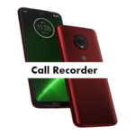 Motorola Moto G7 Plus Call Recorder to record automatically