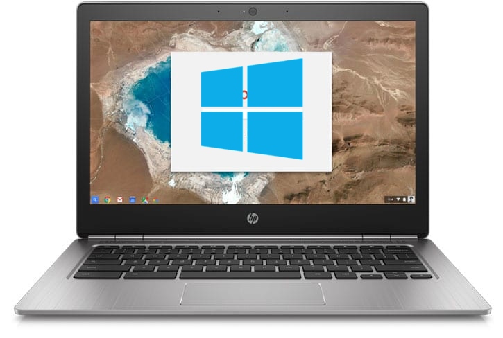 Install Windows 10 on HP Chromebook 13