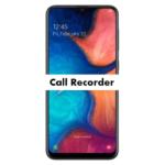 Samsung Galaxy A20e Automatic Call Recorder