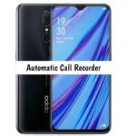 Oppo A9x Call Recorder for recording calls automatically