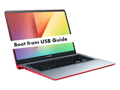 Asus VivoBook S15 Boot from USB
