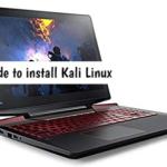 How to install Kali Linux on Lenovo Legion Y720 from USB