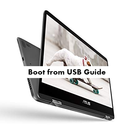 Asus ZenBook Flip 14 Boot from USB