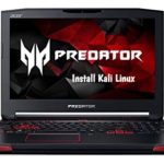 How to install Kali Linux on Acer Predator 15 from USB