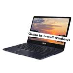 How to install Windows 7 on Asus ZenBook 13 UX331UN