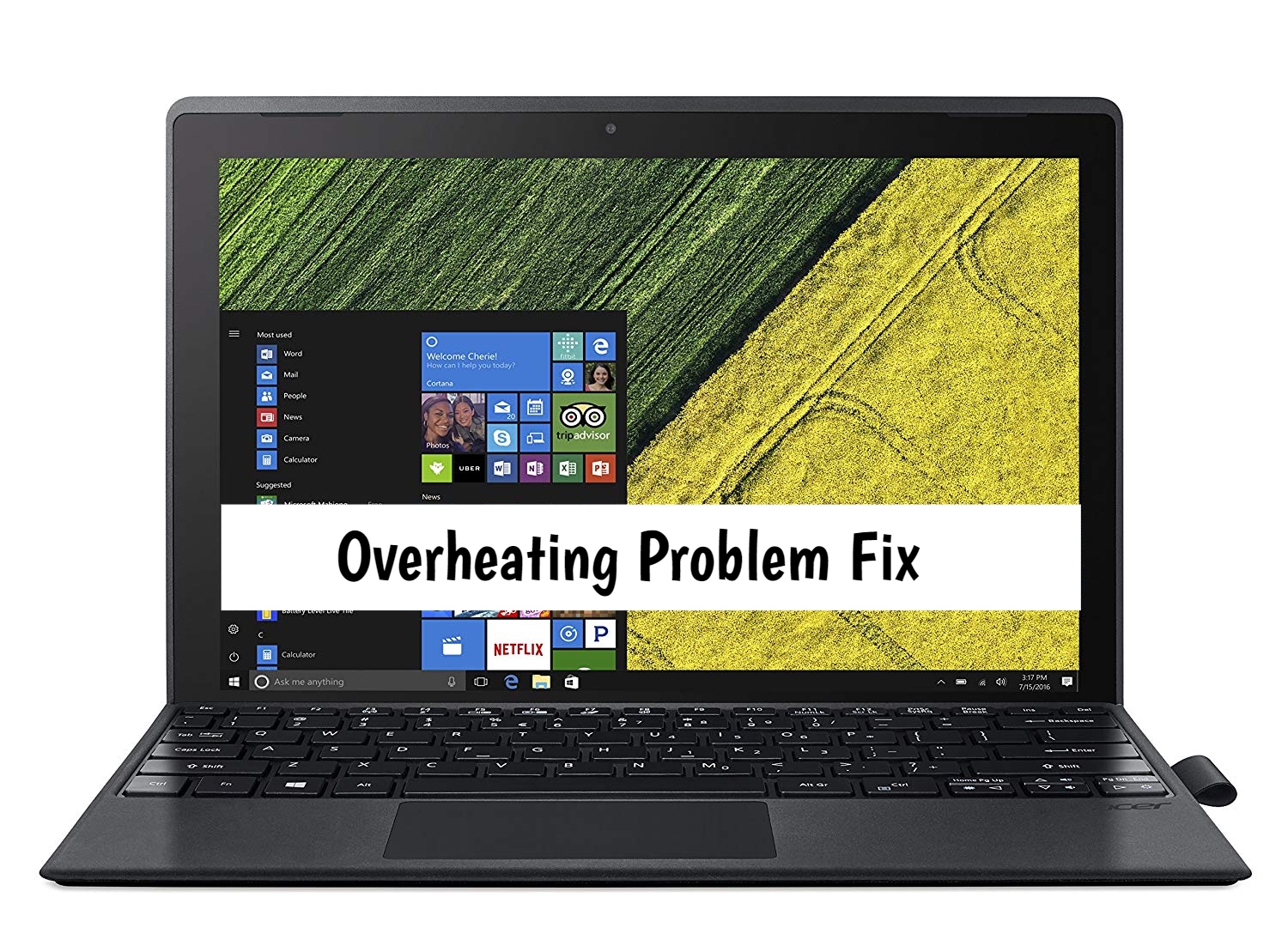 Acer Switch 3 overheating
