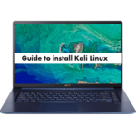 How to install Kali Linux on Acer Swift 5 from USB
