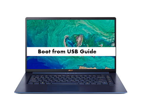 Acer Swift 5 Boot from USB
