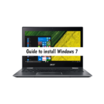 How to install Windows 7 on Acer Spin 5 from USB