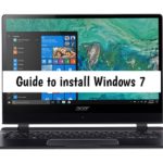 How to install Windows 7 on Acer Swift 7 from USB