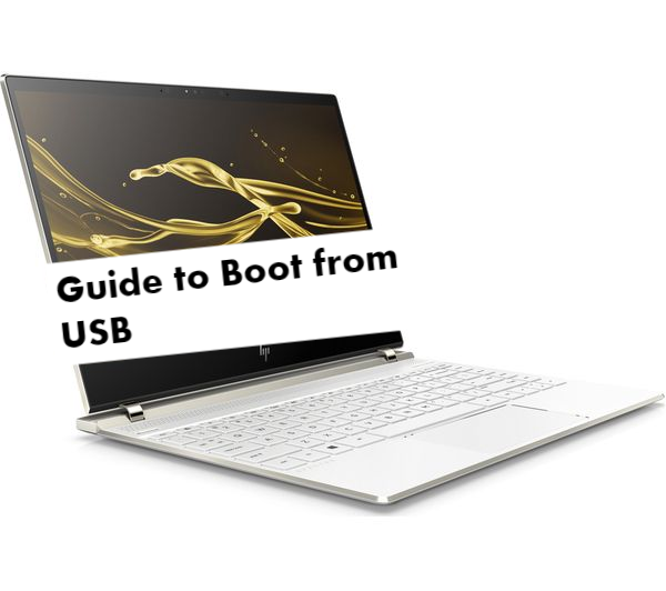 HP Spectre 13 Boot from USB