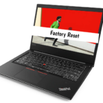 How to factory reset Lenovo ThinkPad E480