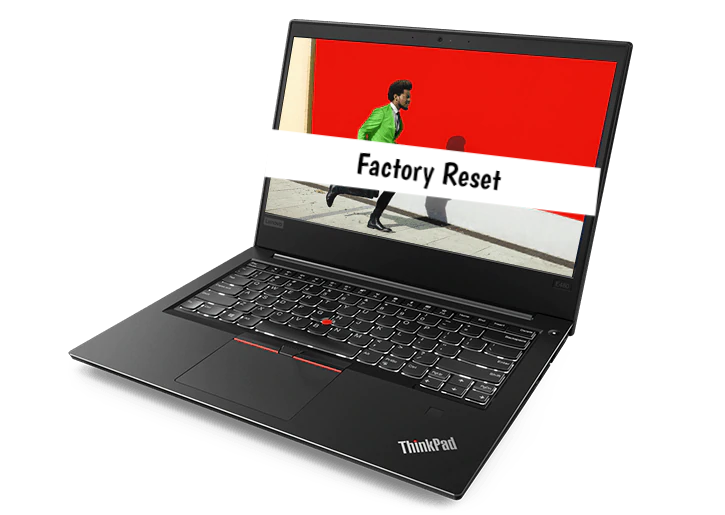 How to factory reset Lenovo ThinkPad E480 - infofuge
